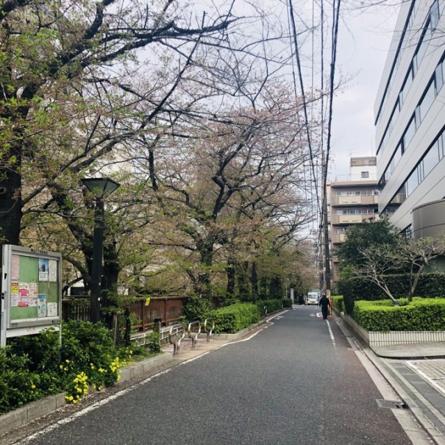 東急池尻大橋ビル ビル前面道路