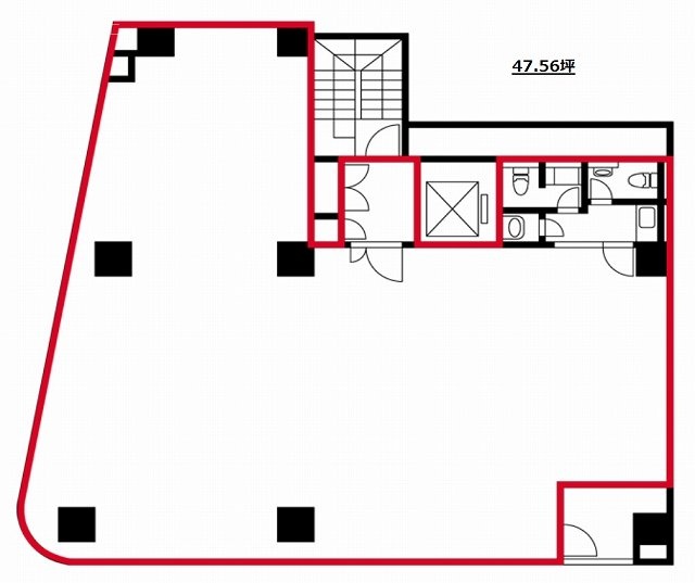 Shinto GINZA EAST3F 間取り図