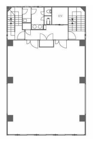 エクラート渋谷ビル9F 間取り図