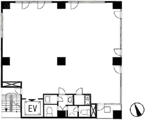 芝藤ビル4F 間取り図