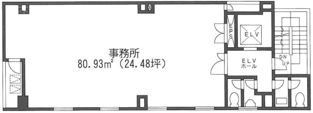 西村ビル5F 間取り図