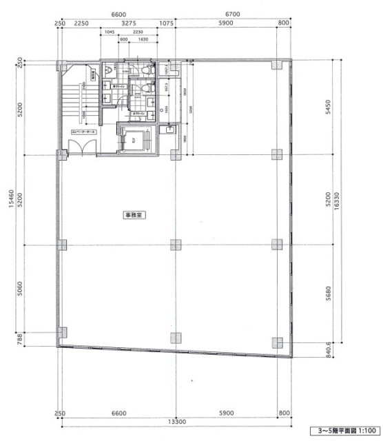 イマスHKビル2F 間取り図