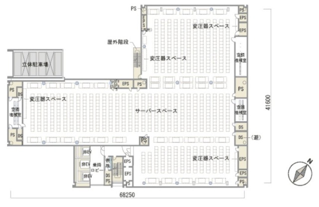 住友不動産勝どきビル3F 間取り図