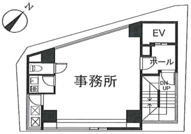 イッシンジャパンビル5F 間取り図