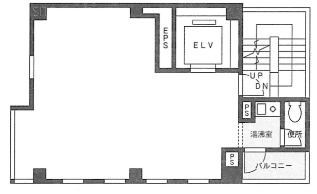 高輪OSビル9F 間取り図