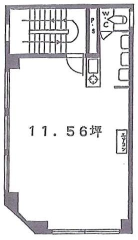 山崎ビル2F 間取り図