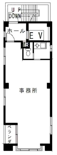 ローレンスノダ2F 間取り図