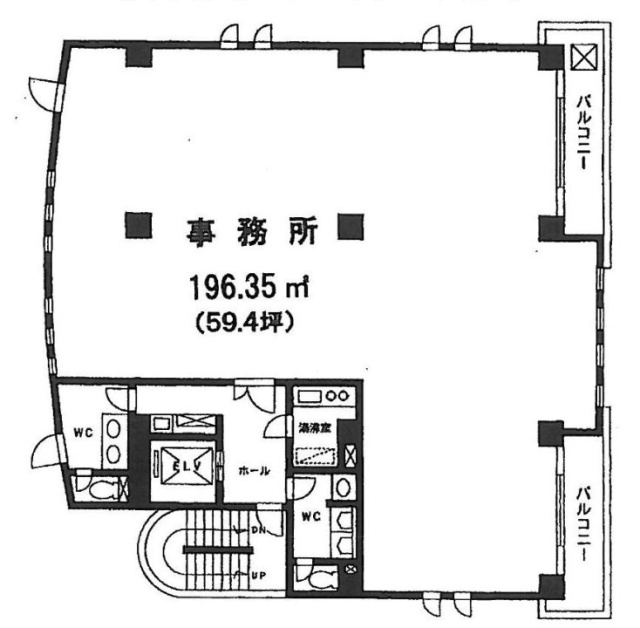 代官山Yビル3F 間取り図