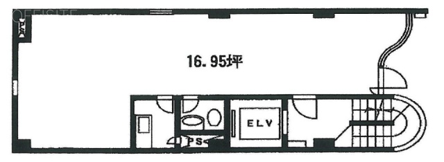 DK渋谷ビル4F 間取り図