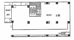 ハイライフ三田2F 間取り図
