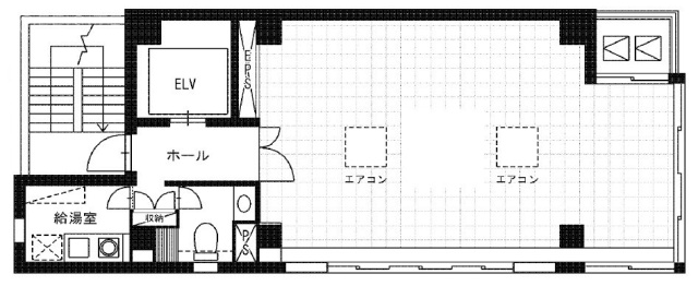新宿ISビル4F 間取り図