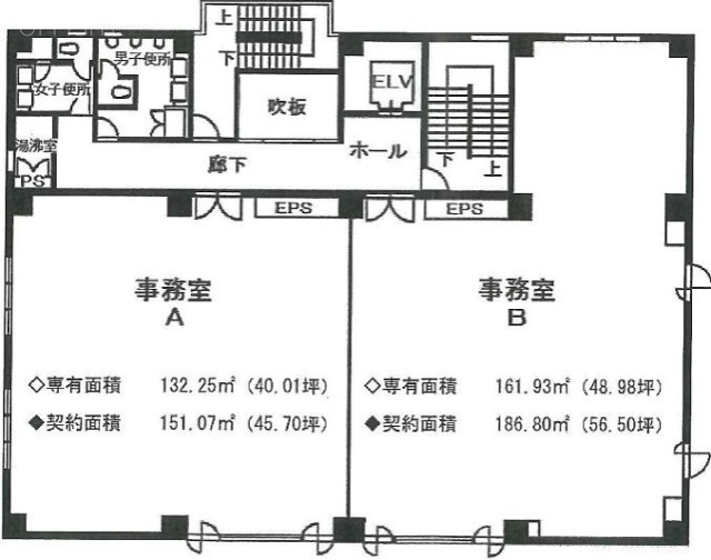 MSビル船橋4F 間取り図