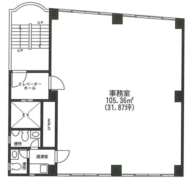 平川本社ビル3F 間取り図