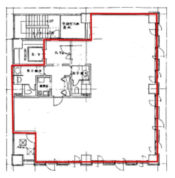 新京橋ビル3F 間取り図