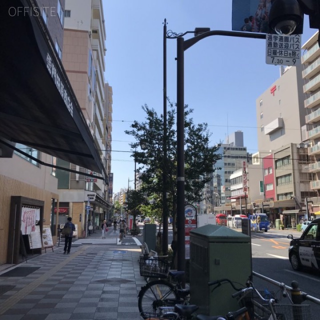 立花第2国際ビル ビル前面道路