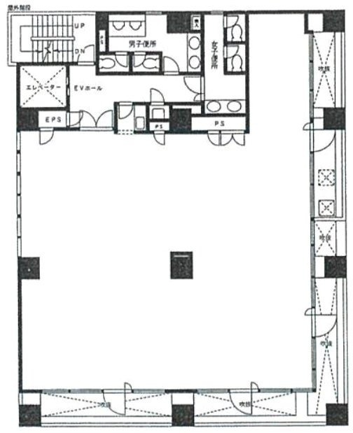 新明ビル5F 間取り図