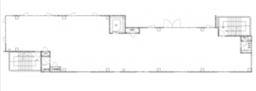 (仮)国立駅前テナントビル2F 間取り図