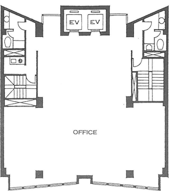 キャナルタワー9F 間取り図