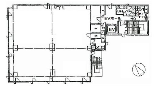 東商共同ビル5F 間取り図