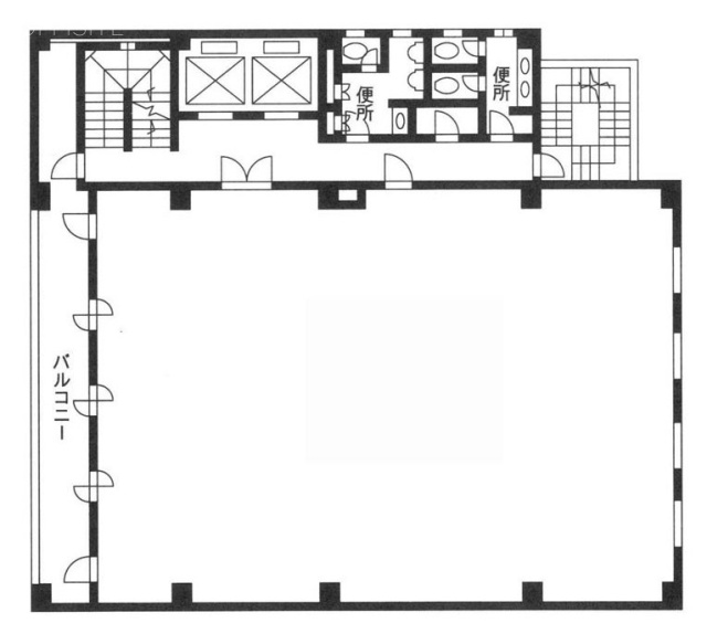 エミナビル4F 間取り図