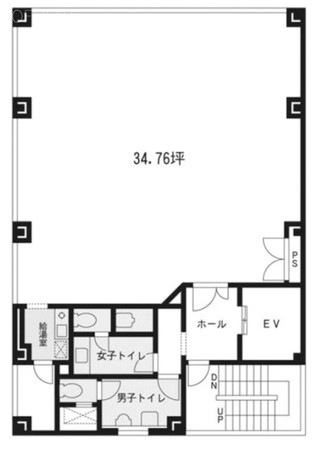 PC神田ビル2F 間取り図