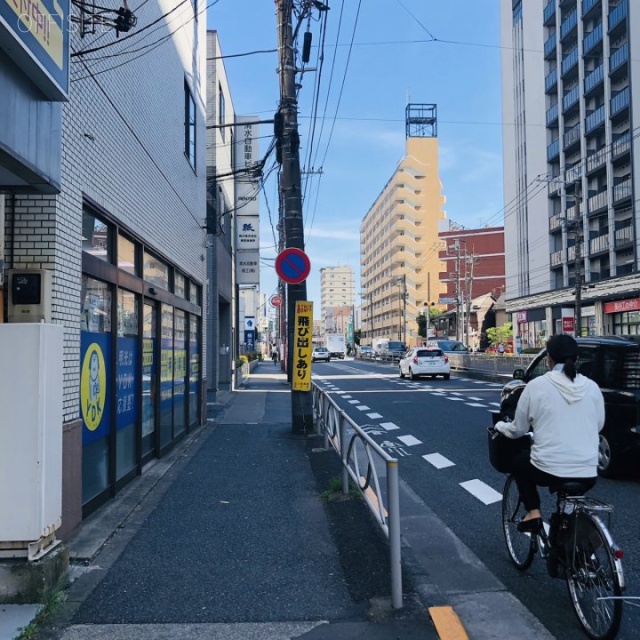 南品川TPビル ビル前面道路