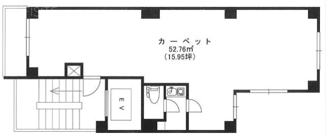 追分ビル4F 間取り図