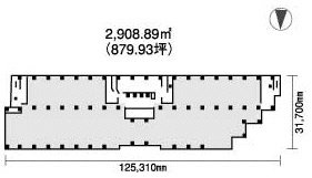 東陽町センタービル2F 間取り図