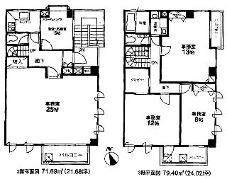 コートヒル青山2F 間取り図