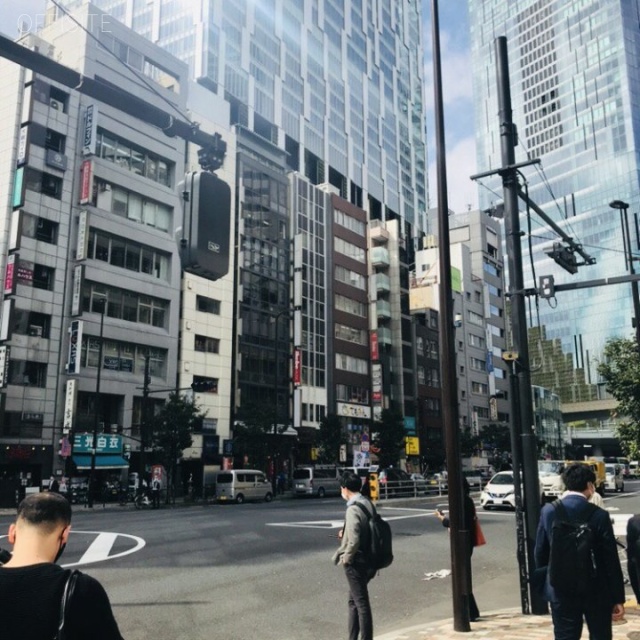 KDC渋谷ビル ビル前面道路