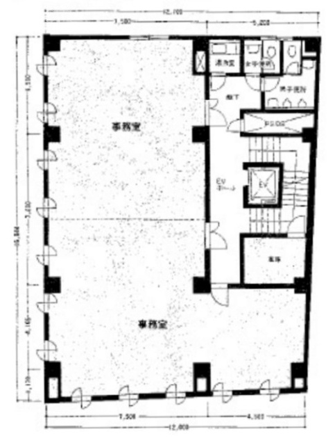 神野ビル4F 間取り図