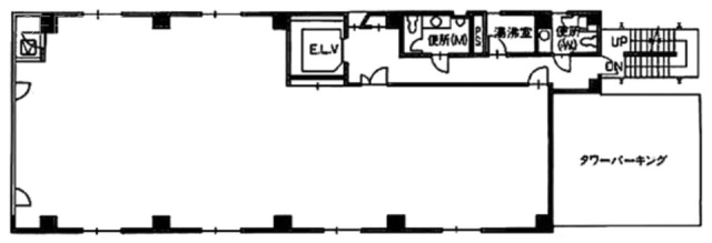 新横浜フジカビル9F 間取り図