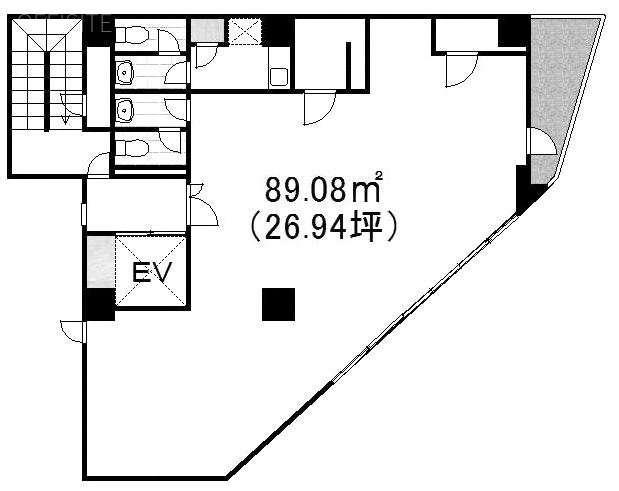 タキザワビル3F 間取り図