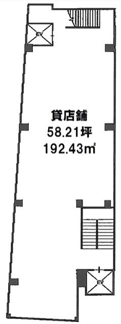 三経55ビル5F 間取り図