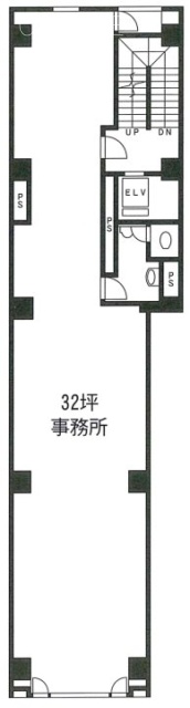 八重洲マツオカビル2F 間取り図