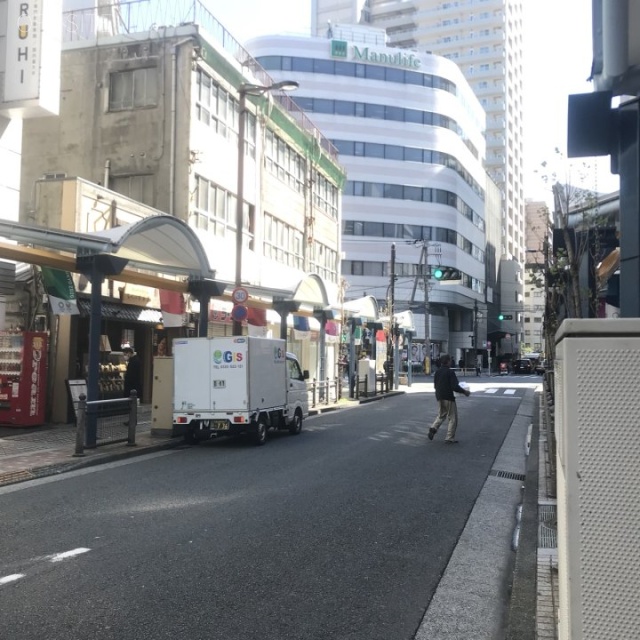 蒲田TKビル ビル前面道路