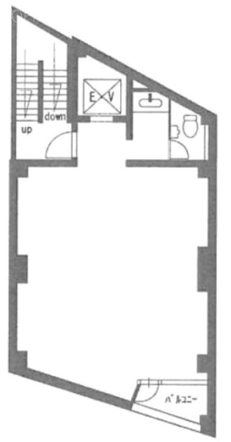 原木ビル4F 間取り図