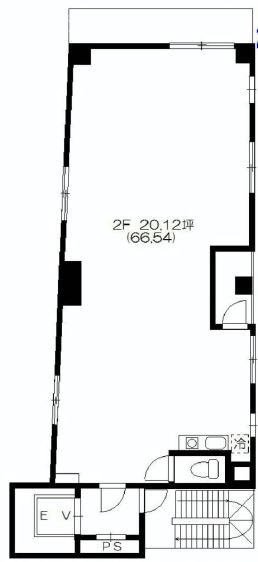 ビラレーナビル2F 間取り図