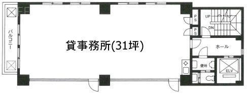 番匠ビル5F 間取り図