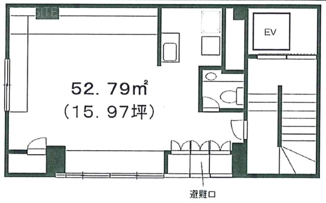 第10ポールスタービル3F 間取り図