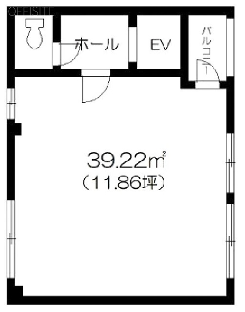 真栄大塚ビル5F 間取り図