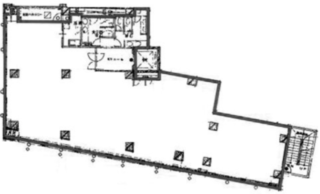 パシフィックマークス赤坂見附3F 間取り図