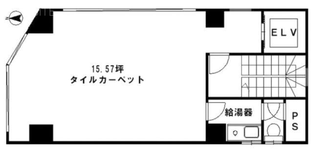柳田ビル3F 間取り図