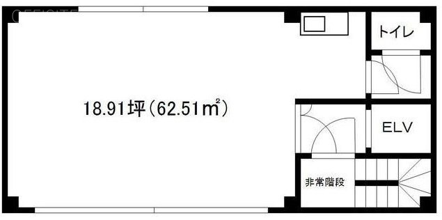 エクシードビル4F 間取り図