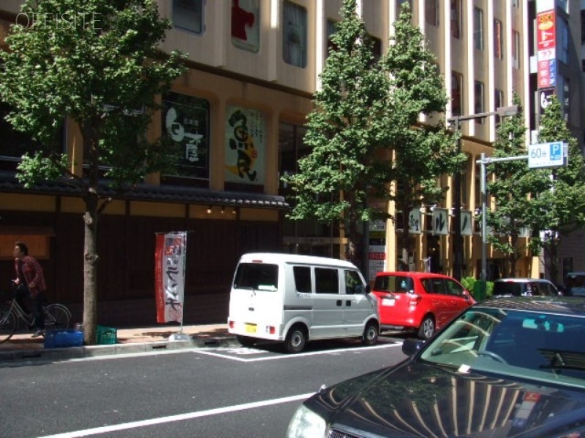 宇田川ビル ビル前面道路