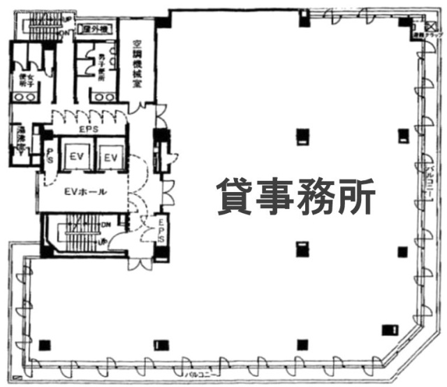 住友生命新横浜第2ビル5F 間取り図