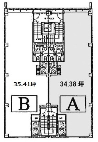 共和ビルB 間取り図