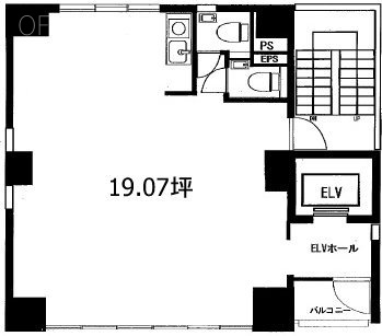 MⅢビル4F 間取り図