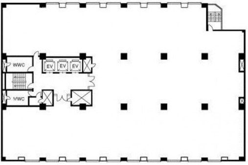 赤坂エイトワンビル3F 間取り図