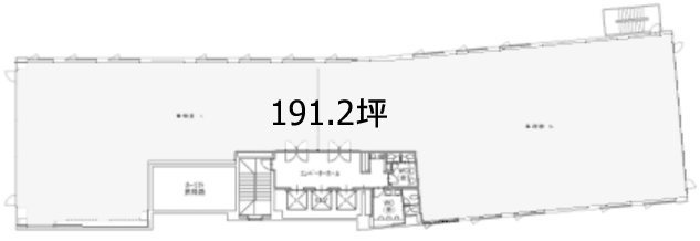 東京南新宿ビル8F 間取り図